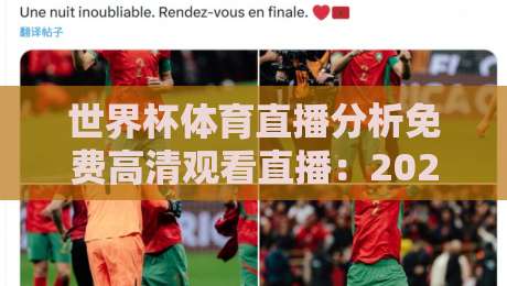世界杯体育直播分析免费高清观看直播：2026年球迷必备的五大观赛神器！【世界杯体育直播分析免费高清观看直播】