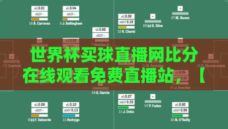 世界杯买球直播网比分在线观看免费直播站，【世界杯买球直播网】2026年球迷的终极观赛神器