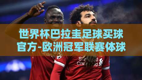 世界杯巴拉圭足球买球官方-欧洲冠军联赛体球赛：2026年球迷必知的五大实战技巧