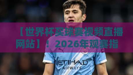 【世界杯买球赛视频直播网站】！2026年观赛指南与避坑全攻略