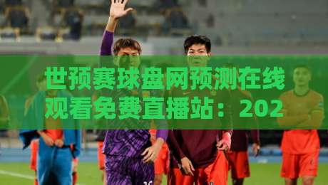 世预赛球盘网预测在线观看免费直播站：2026年球迷必看的高效观赛与数据解析指南【世预赛球盘网】