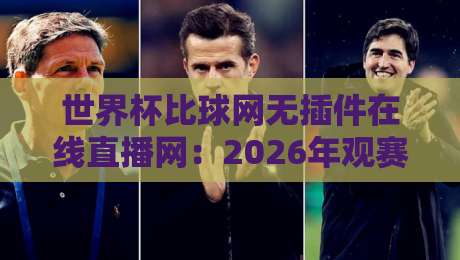 世界杯比球网无插件在线直播网：2026年观赛新选择，告别卡顿与广告轰炸