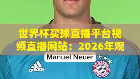 世界杯买球直播平台视频直播网站：2026年观赛新趋势与避坑指南