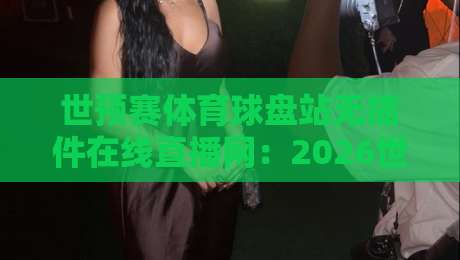 世预赛体育球盘站无插件在线直播网：2026世预赛观赛新选择，高清流畅不卡顿
