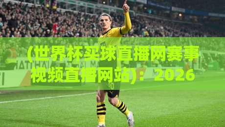 (世界杯买球直播网赛事视频直播网站):2026年看球新姿势,这3个细节你注意到了吗?【世界杯买球直播网赛事视频直播网站】隐藏功能大揭秘 (世界杯买球直播网赛事视频直播网站):2026年看球新姿势,这3个细节你注意到了吗?【世界杯买球直播网赛事视频直播网站】隐藏功能大揭秘