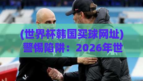 (世界杯韩国买球网址) 警惕陷阱:2026年世界杯观赛指南与风险提示