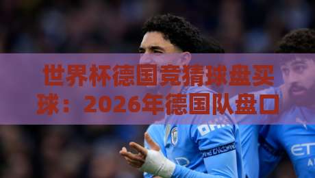 世界杯德国竞猜球盘买球：2026年德国队盘口深度解析与实战技巧