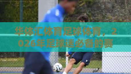 华体汇体育足球体育,2026年足球迷必备的赛事分析平台深度评测