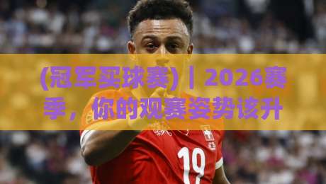 (冠军买球赛)|2026赛季,你的观赛姿势该升级了