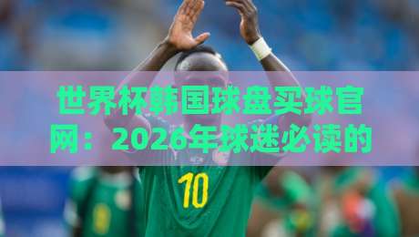 世界杯韩国球盘买球官网：2026年球迷必读的避坑指南（世界杯韩国球盘买球官网）
