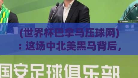 (世界杯巴拿马压球网): 这场中北美黑马背后,藏着多少惊喜?